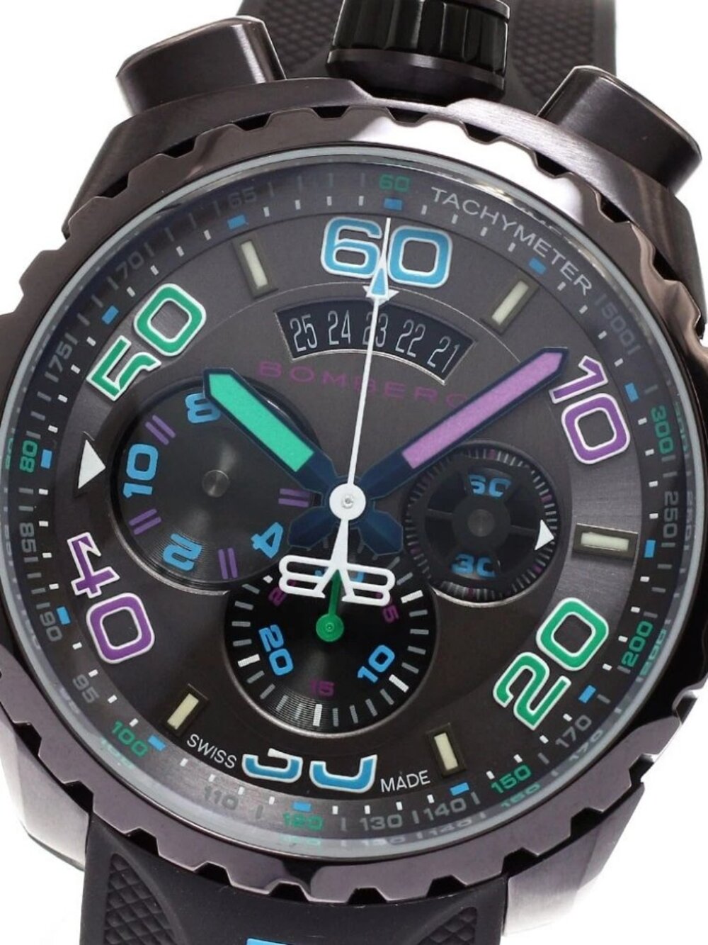 BOMBERG BOLT-68 Chroma II BS45CHPBR.049-3.3 Ice brown Dial Quartz Men's _881533